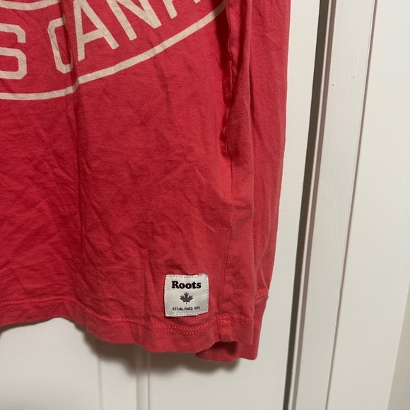 Roots Canada Coral Long Sleeve T-shirt Size Medium Women’s - Picture 3 of 9